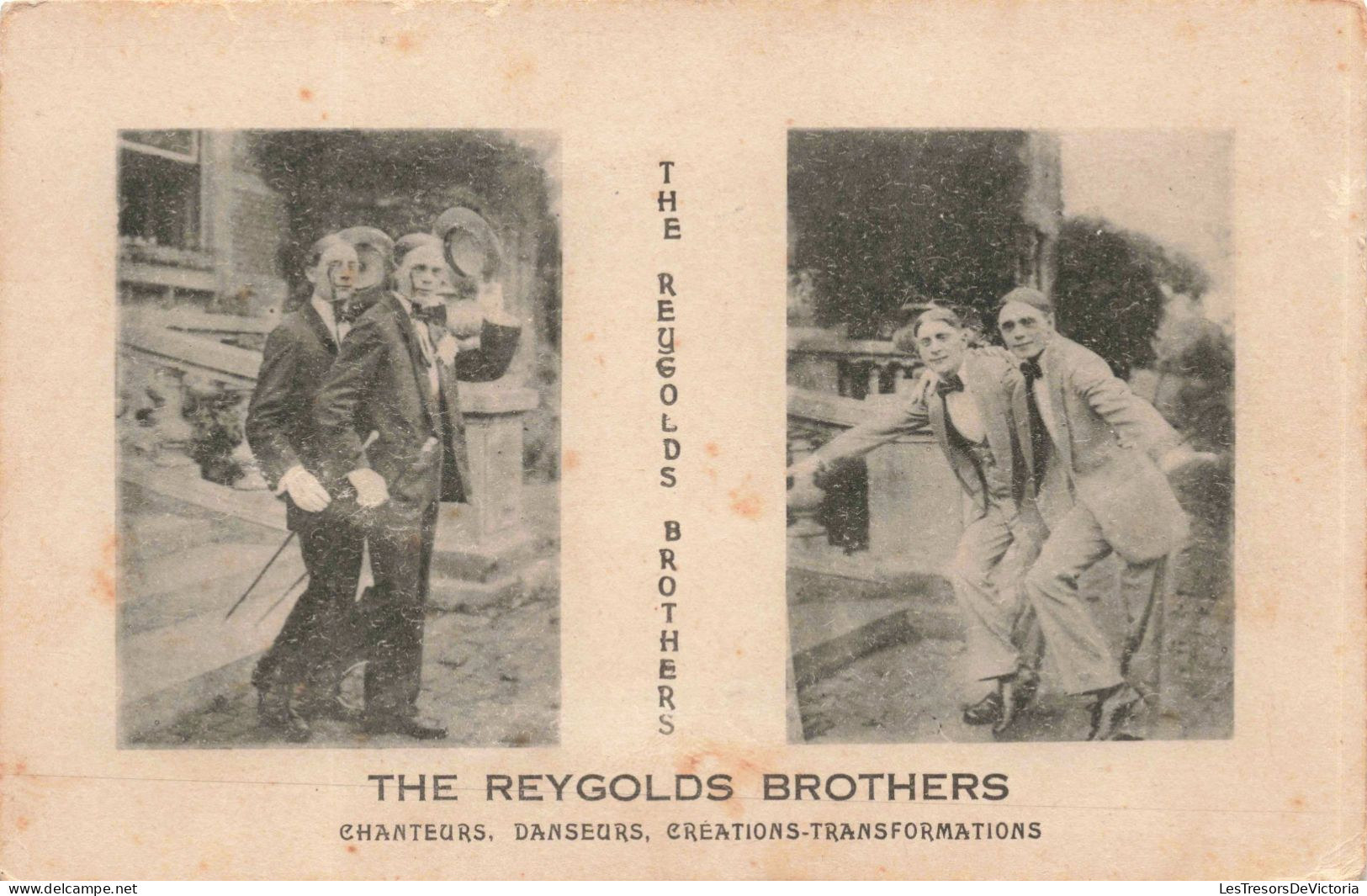 PHOTOGRAPHIE  - Les Frères Reygolds - Carte Postale Ancienne - Fotografie
