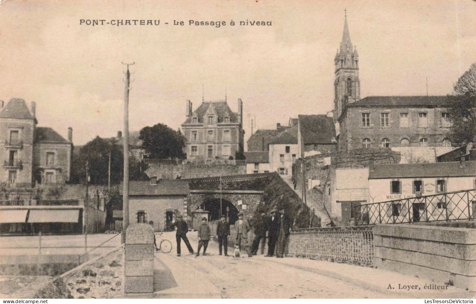 FRANCE - Pontchâteau - Le Passage à Niveau - Carte Postale Ancienne - Pontchâteau