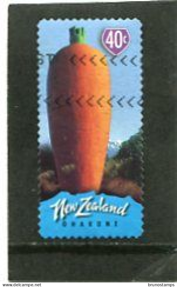 NEW ZEALAND - 1998   40c  CARROT  FINE  USED - Gebraucht