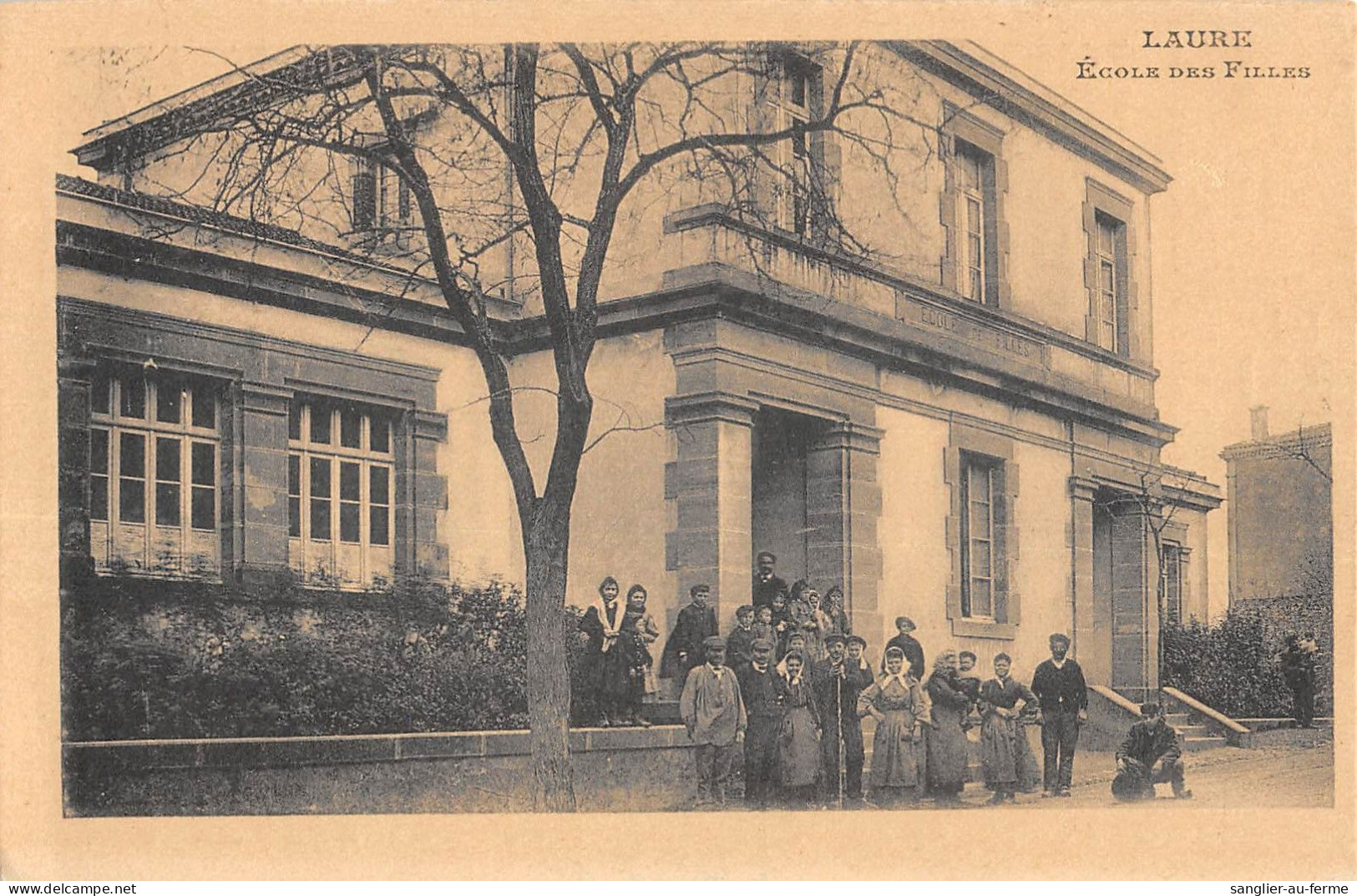 CPA 11 LAURE MINERVOIS / ECOLE DES FILLES - Sonstige & Ohne Zuordnung