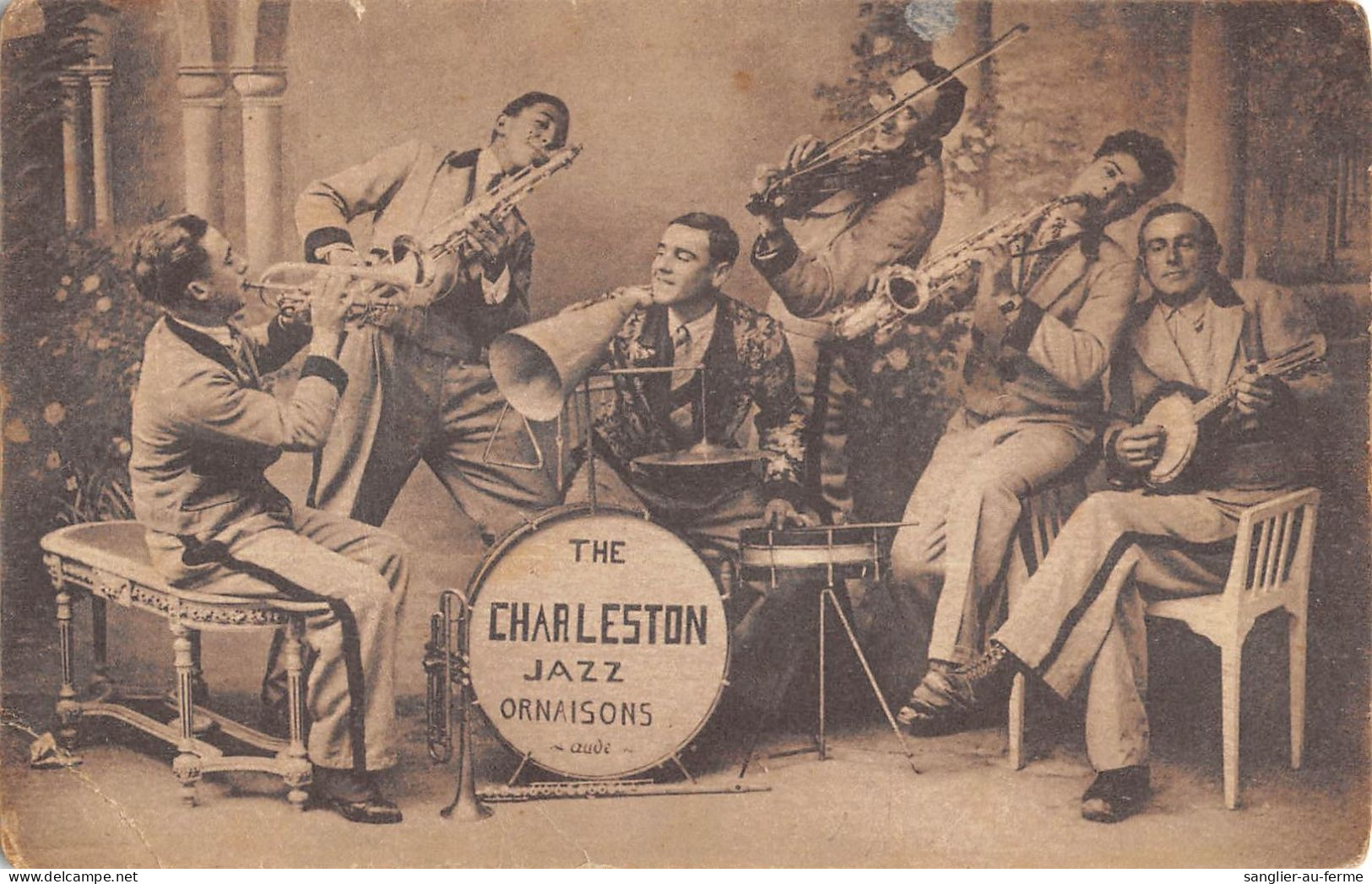 CPA 11 ORNAISONS / THE CHARLESTON JAZZ / AUDE - Sonstige & Ohne Zuordnung