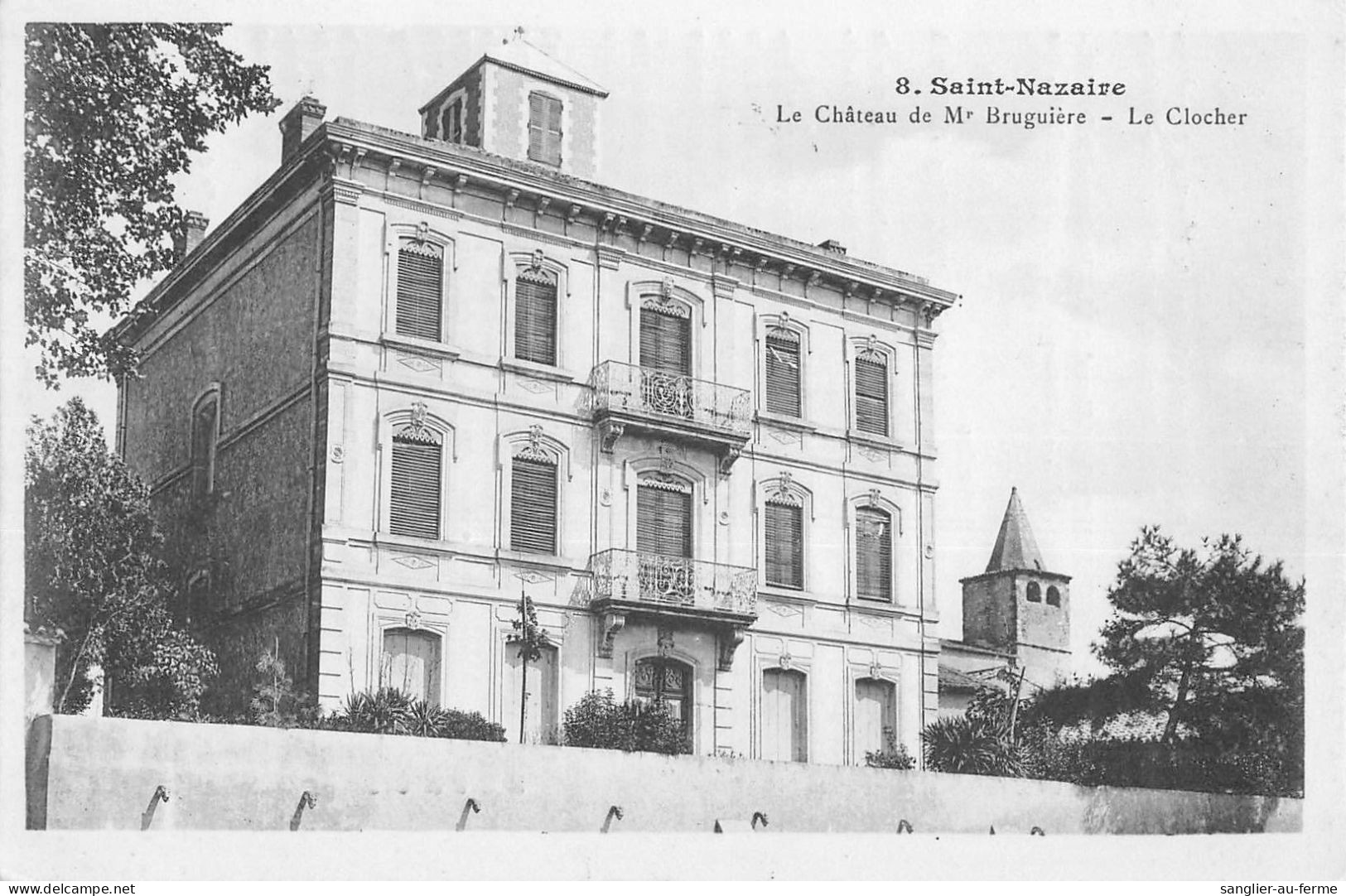 CPA 11 SAINT NAZAIRE / LE CHATEAU DE Mr BRUGUIERE - Andere & Zonder Classificatie