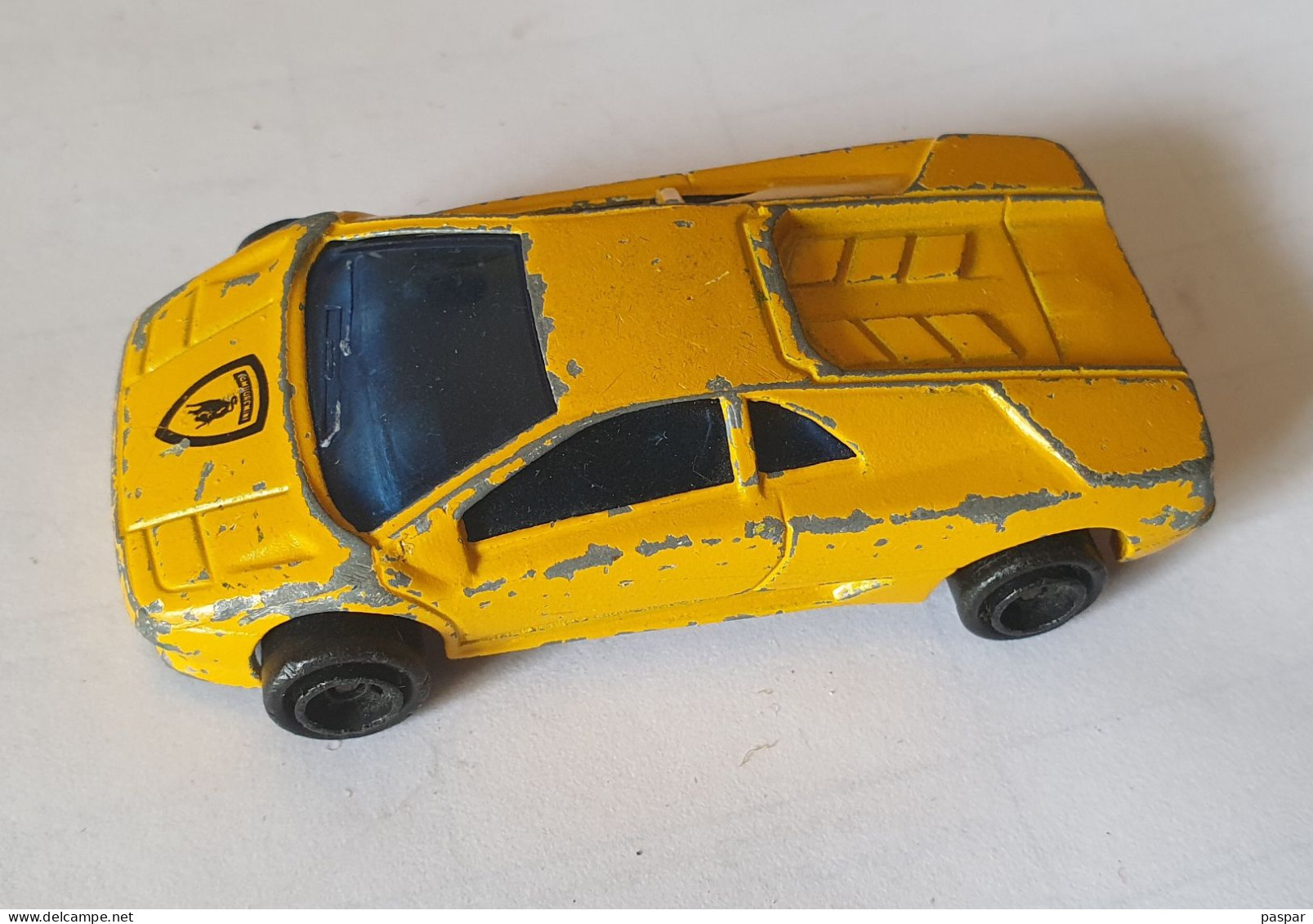 Lamborghini Diablo Jaune Majorette N° 219 - 1/58 - Majorette