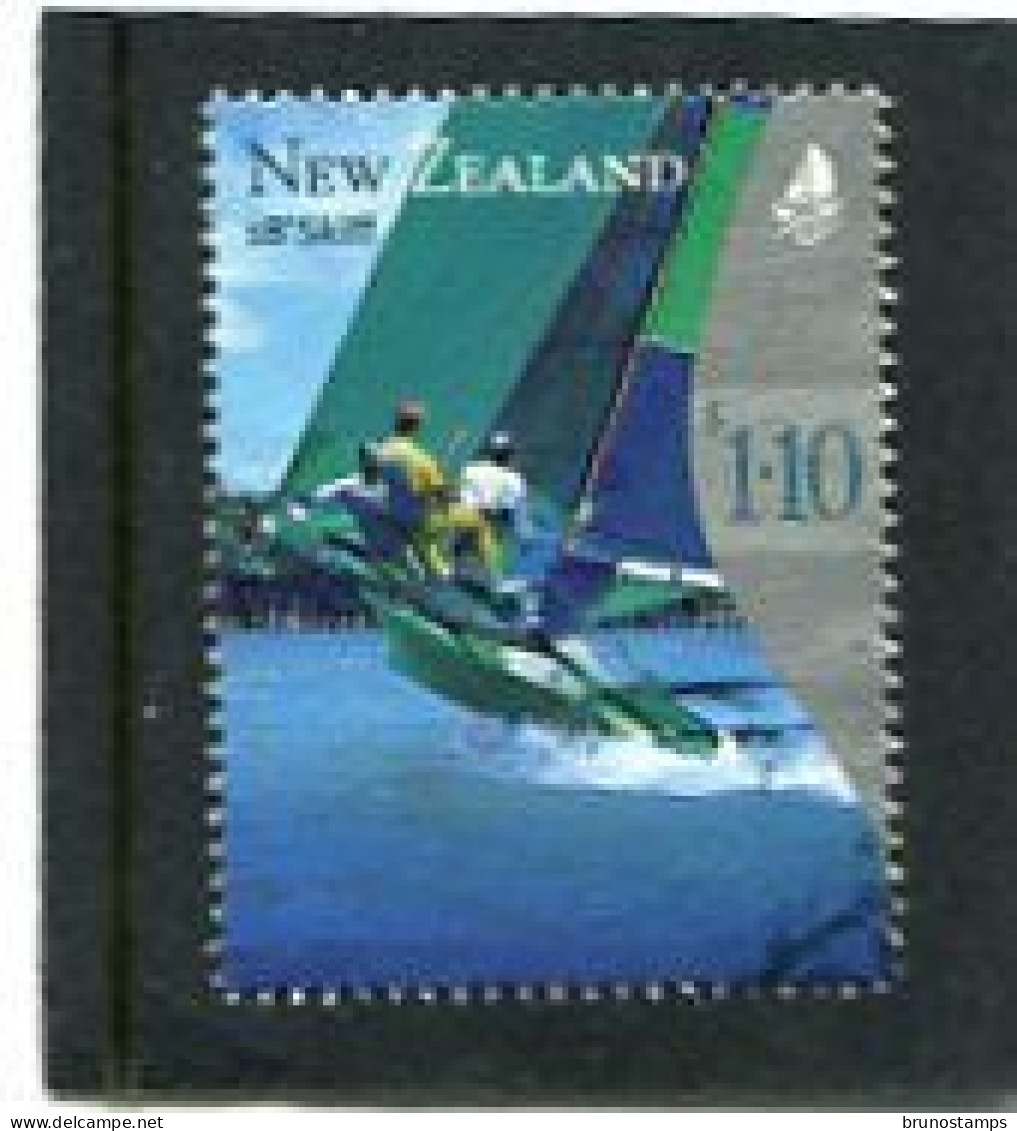 NEW ZEALAND - 1999  1.10$  YACHTING  FINE  USED - Used Stamps