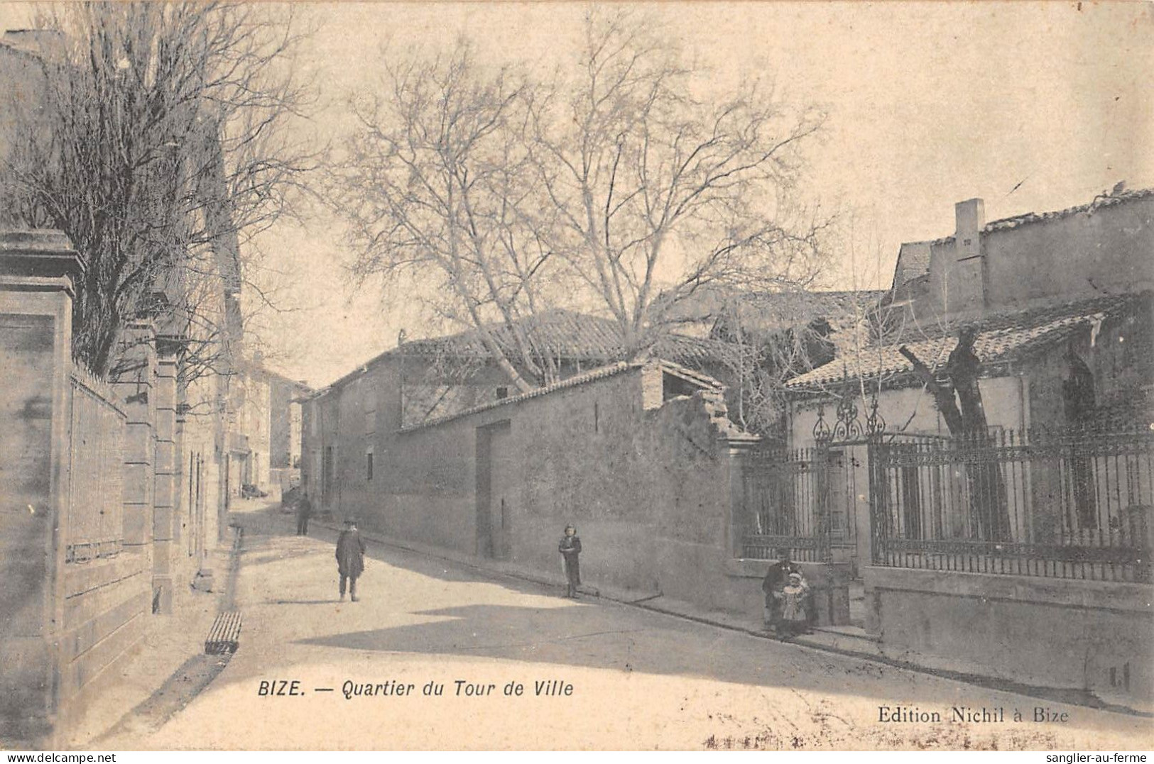 CPA 11 BIZE / QUARTIER DU TOUR DE VILLE - Sonstige & Ohne Zuordnung