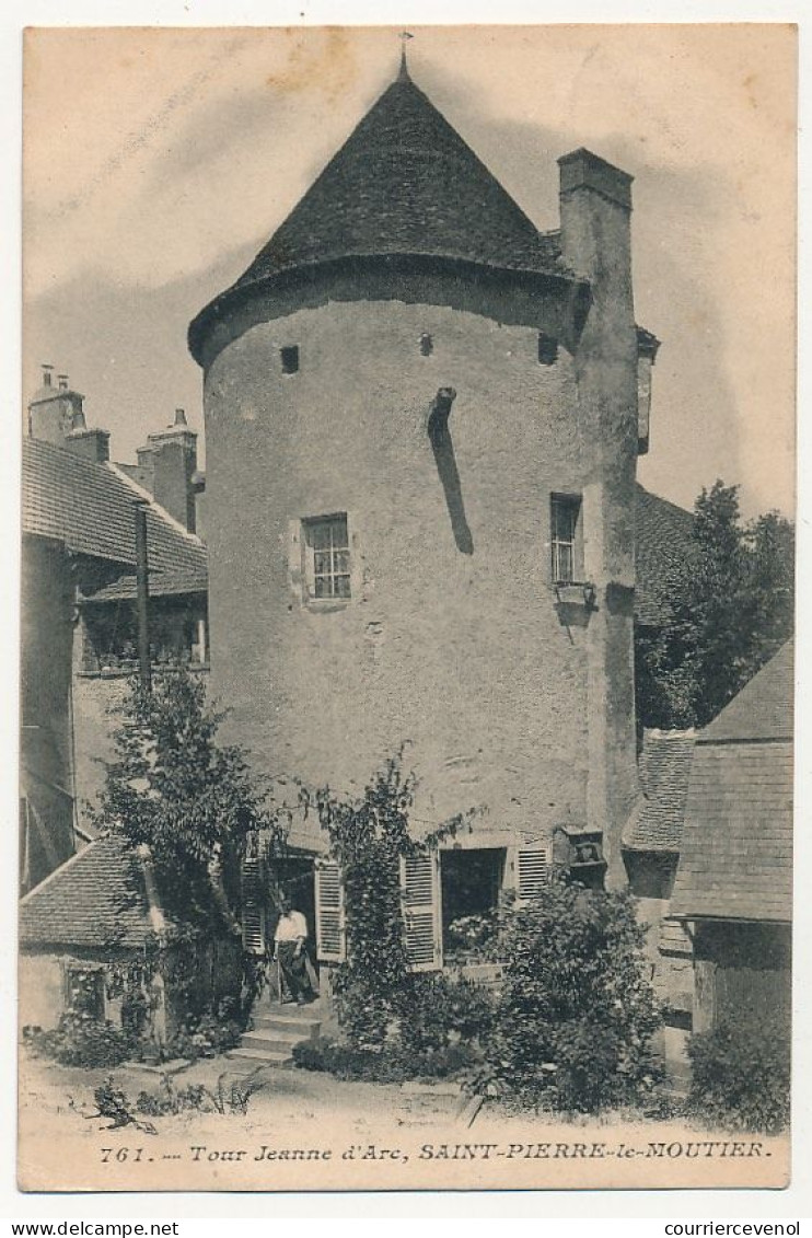 CPA - SAINT-PIERRE-LE-MOUTIER (Nièvre) - Tour Jeanne D' Arc - Saint Pierre Le Moutier