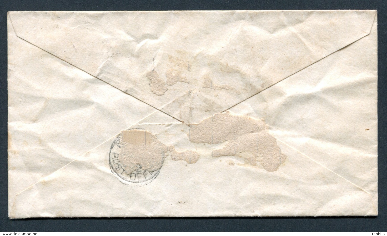 RC 25734 CEYLAN 1892 ENTIER DE NUWARAELIYA A COLOMBO - Ceylon (...-1947)