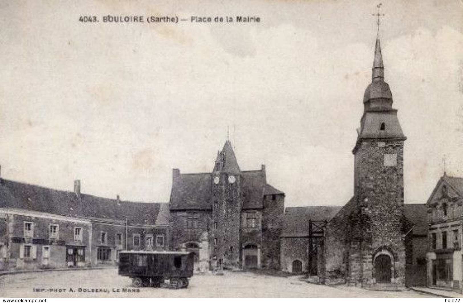 72 - Bouloire  (Sarthe) - Place De La Mairie - Bouloire