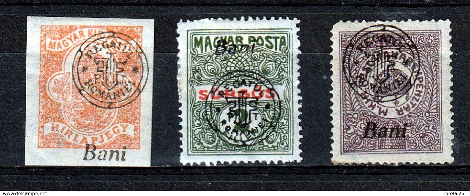 1919 - Romanian Occupation In Hungary  Mi No  19 II/21 II - Occupations