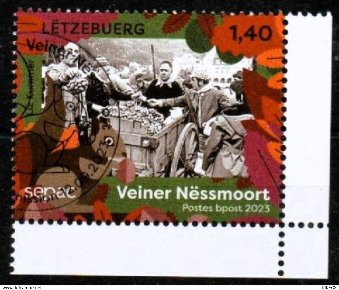 Luxembourg , Luxemburg  2023, SEPTEMBERAUSGABE, VEINER NESSMOORT, EST,  GESTEMPELT, OBLITERE - Gebraucht