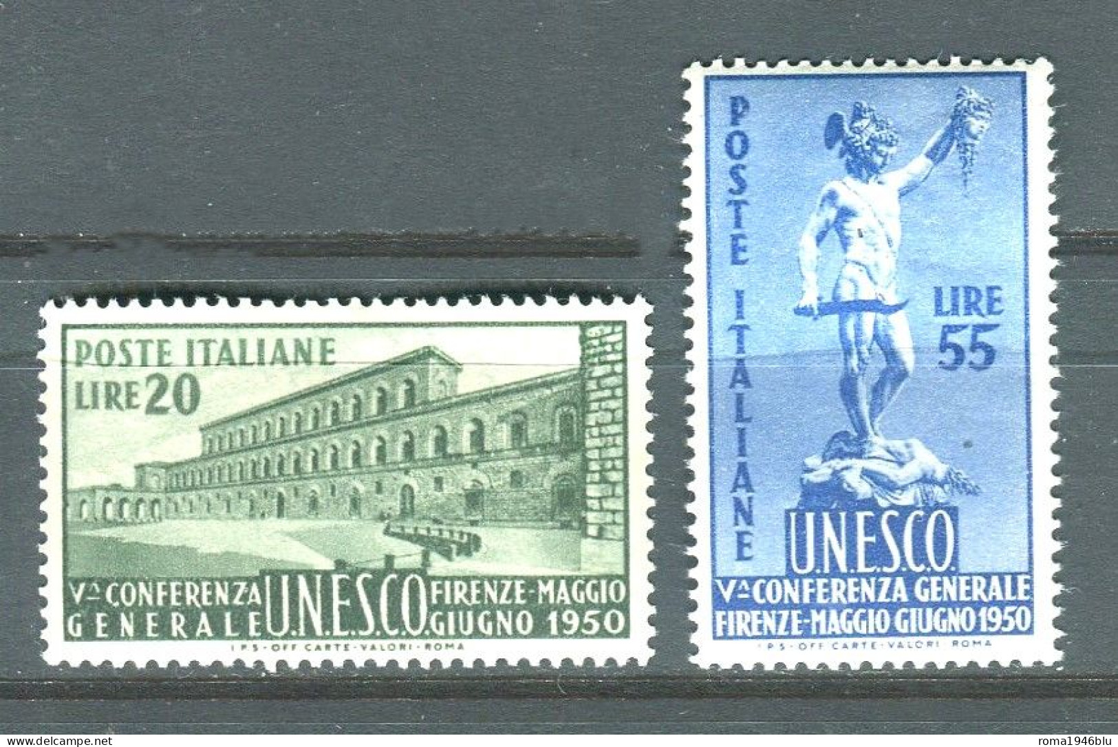 REPUBBLICA 1950 UNESCO ** MNH - 1946-60: Mint/hinged