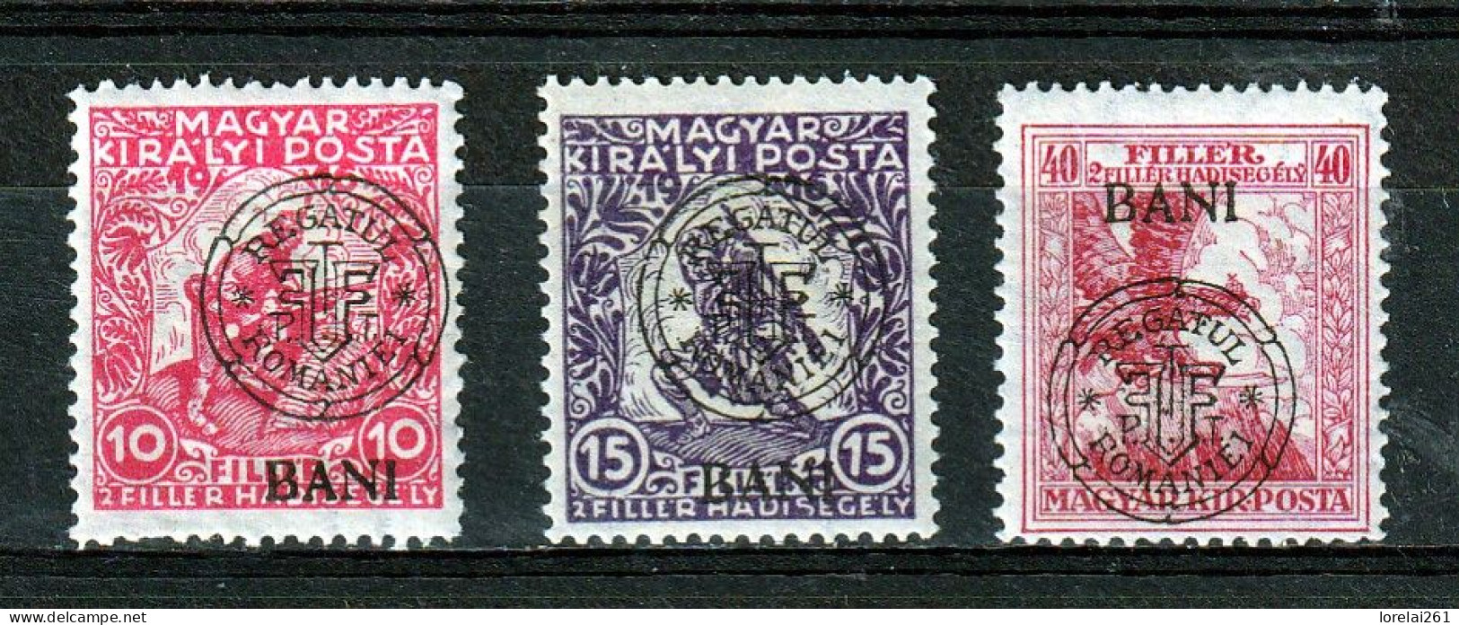 1919 - Romanian Occupation In Hungary  Mi No  23 I / 25 I - Ocupaciones