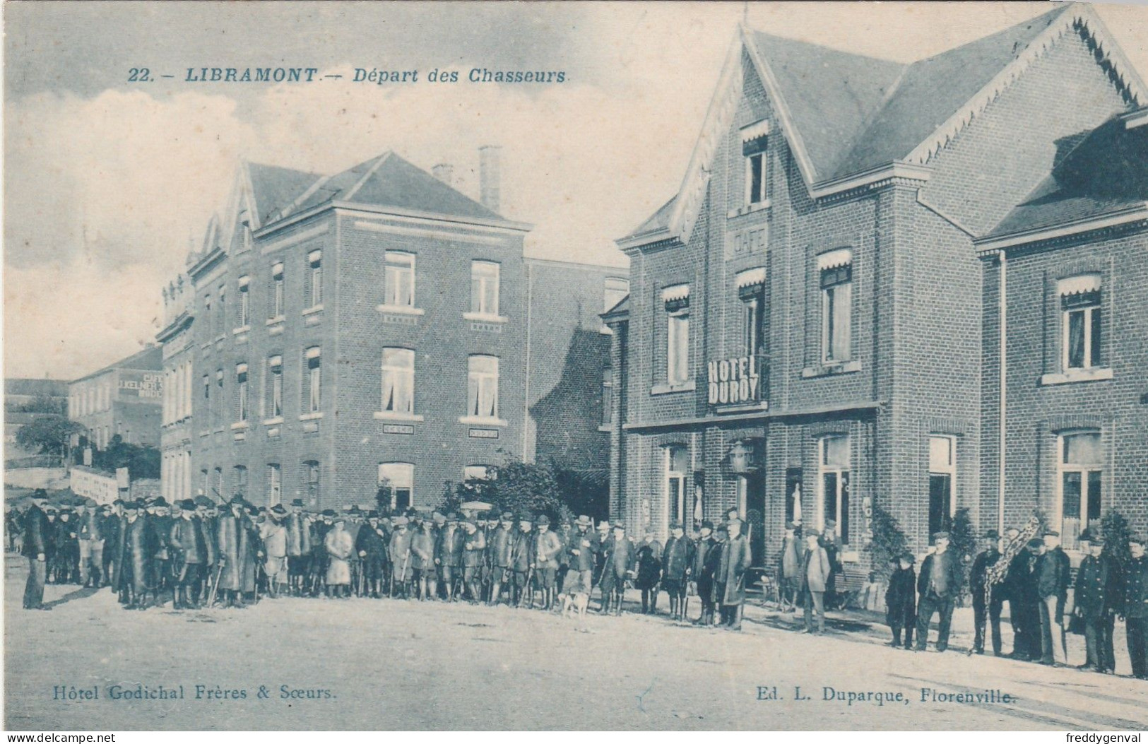 LIBRAMONT DEPART DES CHASSEURS - Libramont-Chevigny