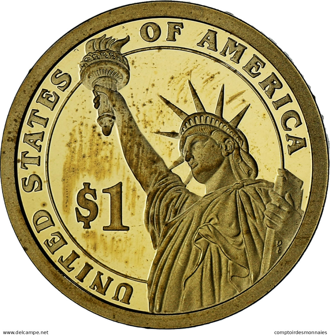 États-Unis, James Madison, Dollar, 2007, San Francisco, Proof, SPL+ - 2007-…: Presidents