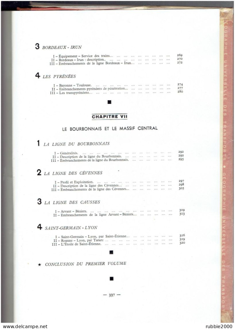 GEOGRAPHIE DES CHEMINS DE FER FRANCAIS 1950 LA S.N.C.F. HISTORIQUE PAR H. LARTILLEUX CHAIX - Railway & Tramway