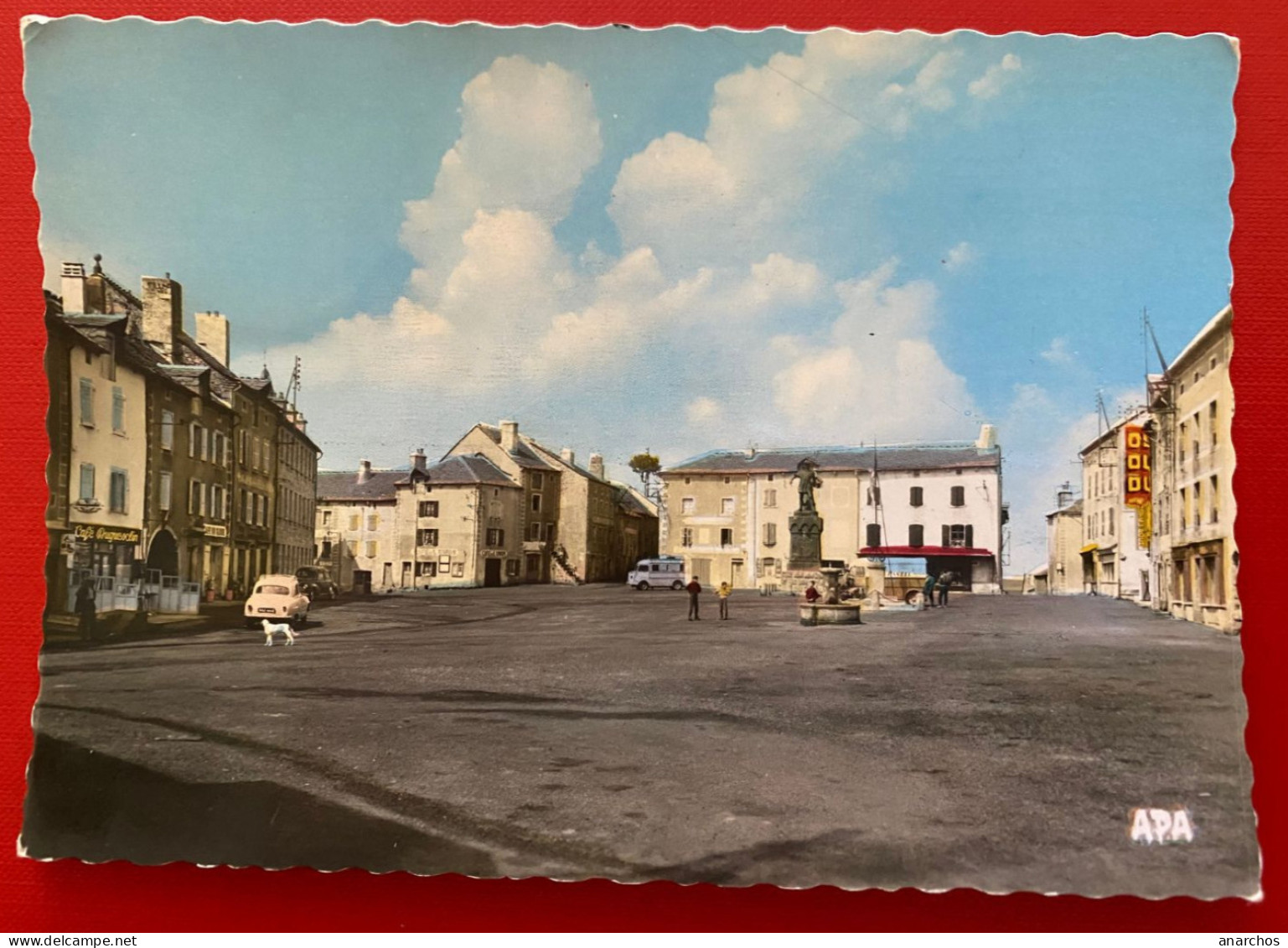 Chateauneuf De Randon Place Duguesclin - Chateauneuf De Randon