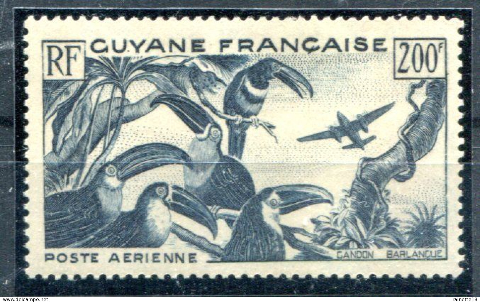 Guyane        PA  37 ** - Unused Stamps