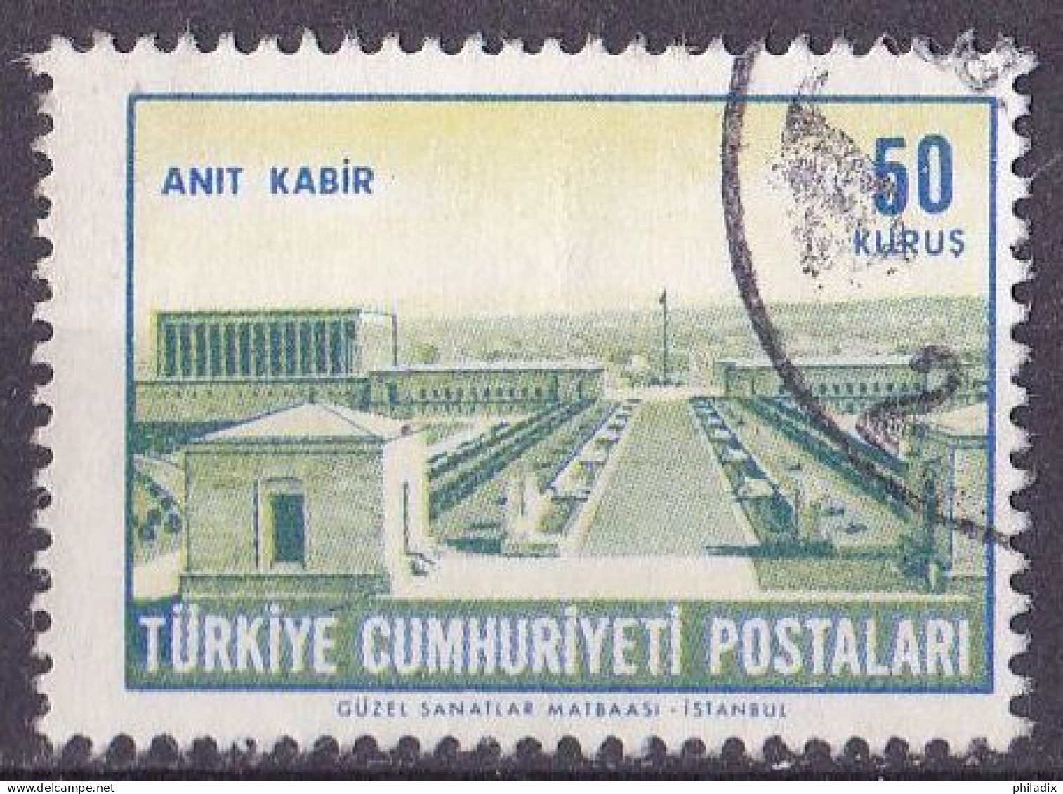 Türkei Marke Von 1963 O/used (A3-12) - Gebruikt