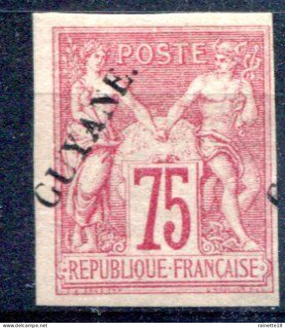 Guyane           14 *   Signé - Unused Stamps