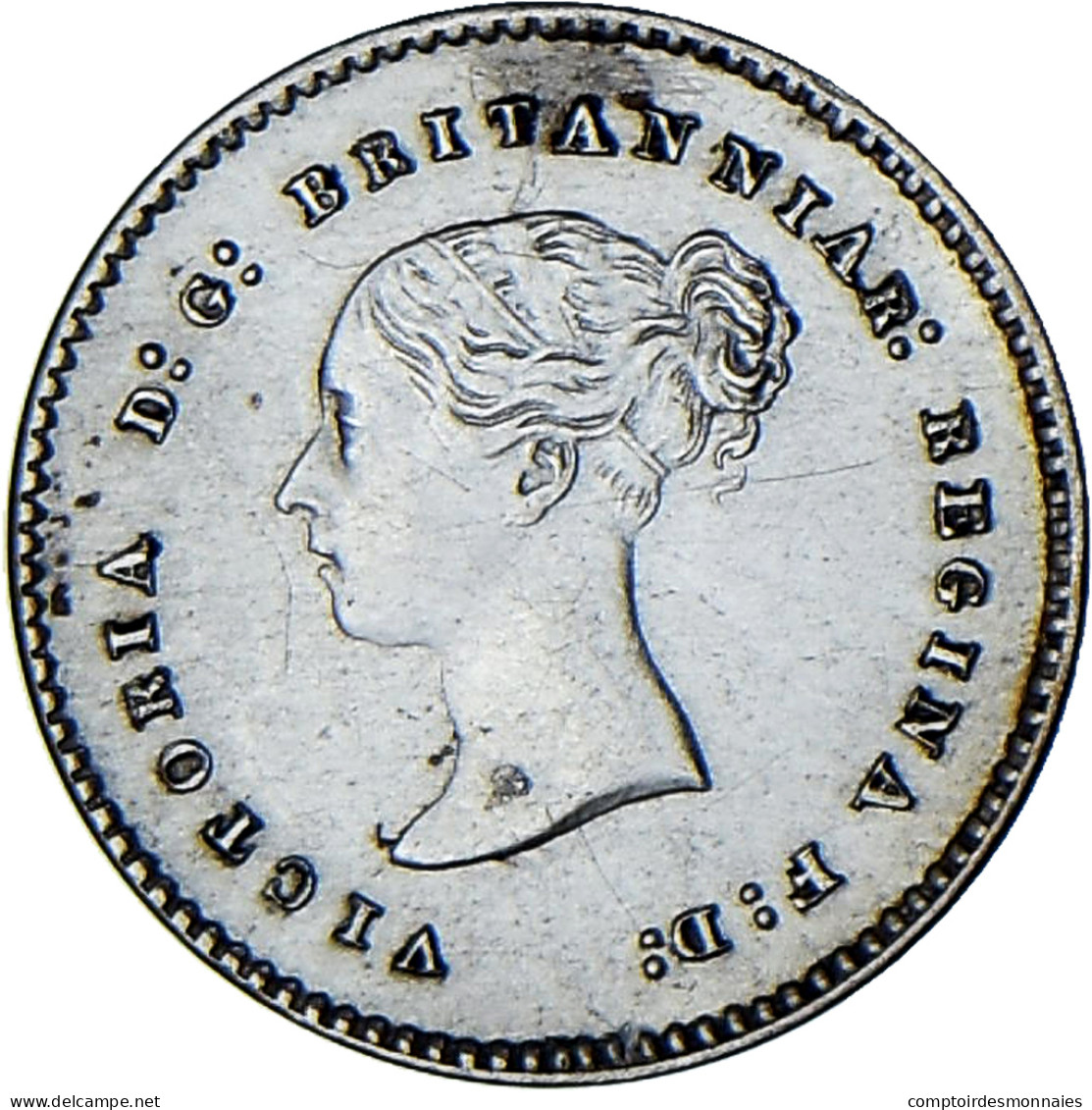 Royaume-Uni, Victoria, Maundy, 2 Pence, 1863, Londres, SUP+, Argent, KM:729 - E. 1 1/2 - 2 Pence