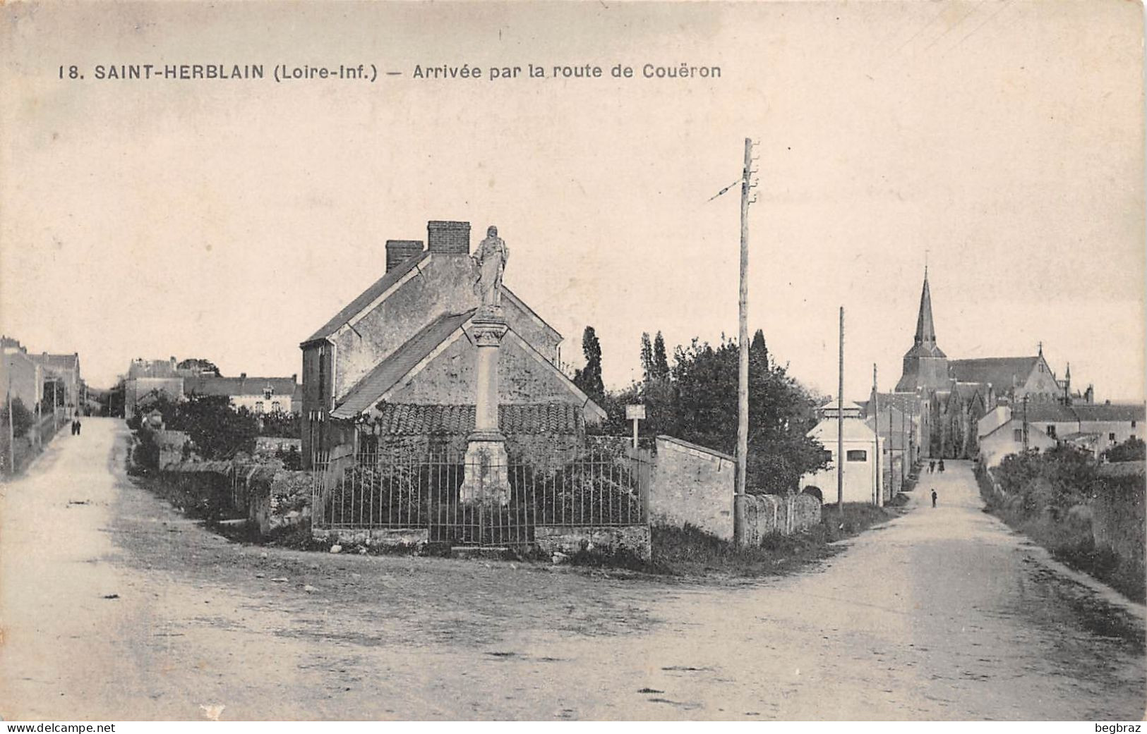 SAINT HERBLAIN       ARRIVEE PAR LA ROUTE DE COUERON - Saint Herblain