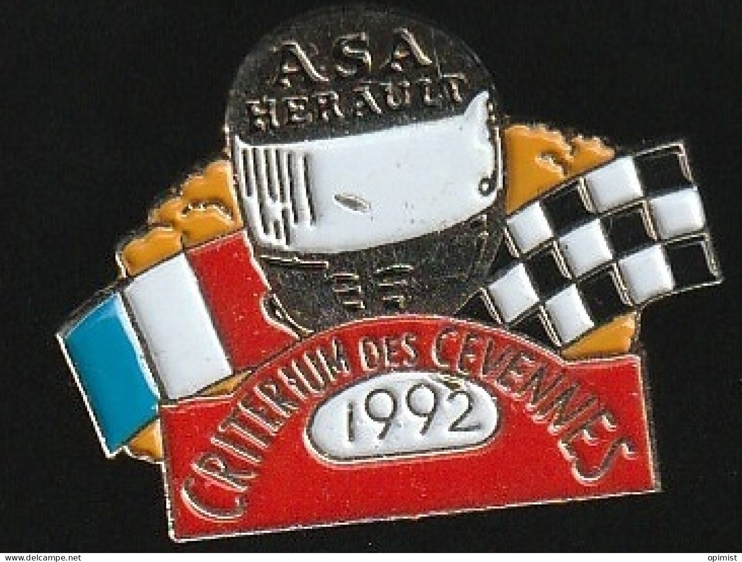 76868- Pin's.ASA Hérault . Critérium Des Cevennes.Rallye. - Rallye