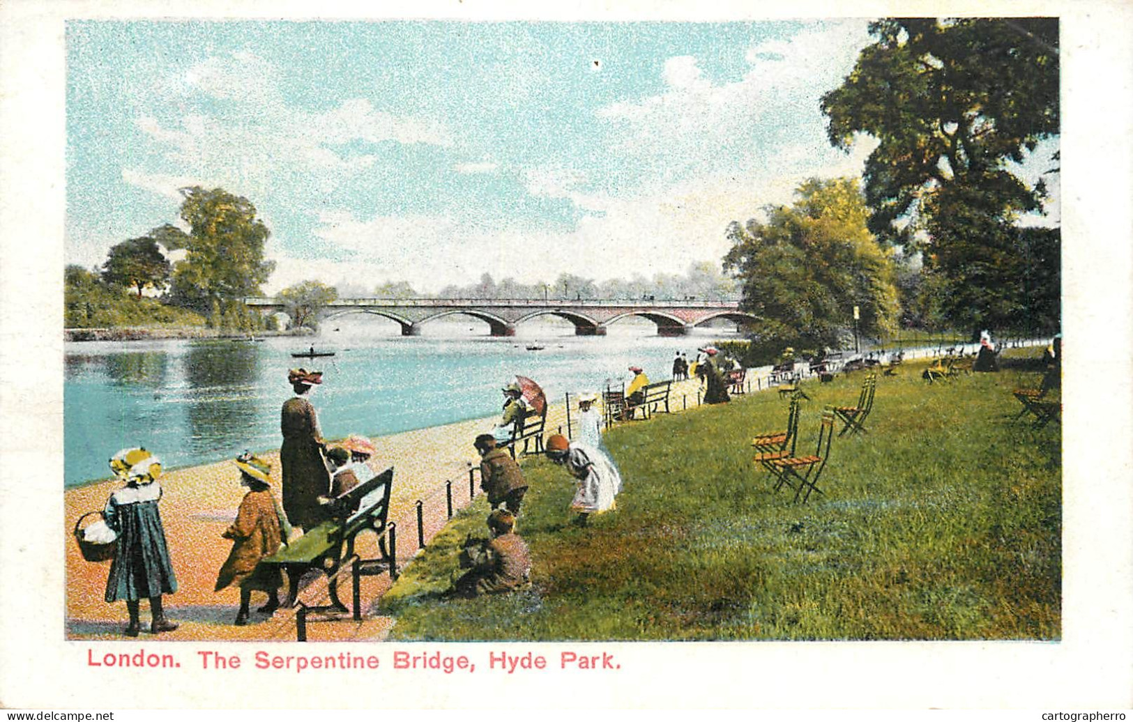 UK England London Hyde Park Serpentine Bridge - Hyde Park