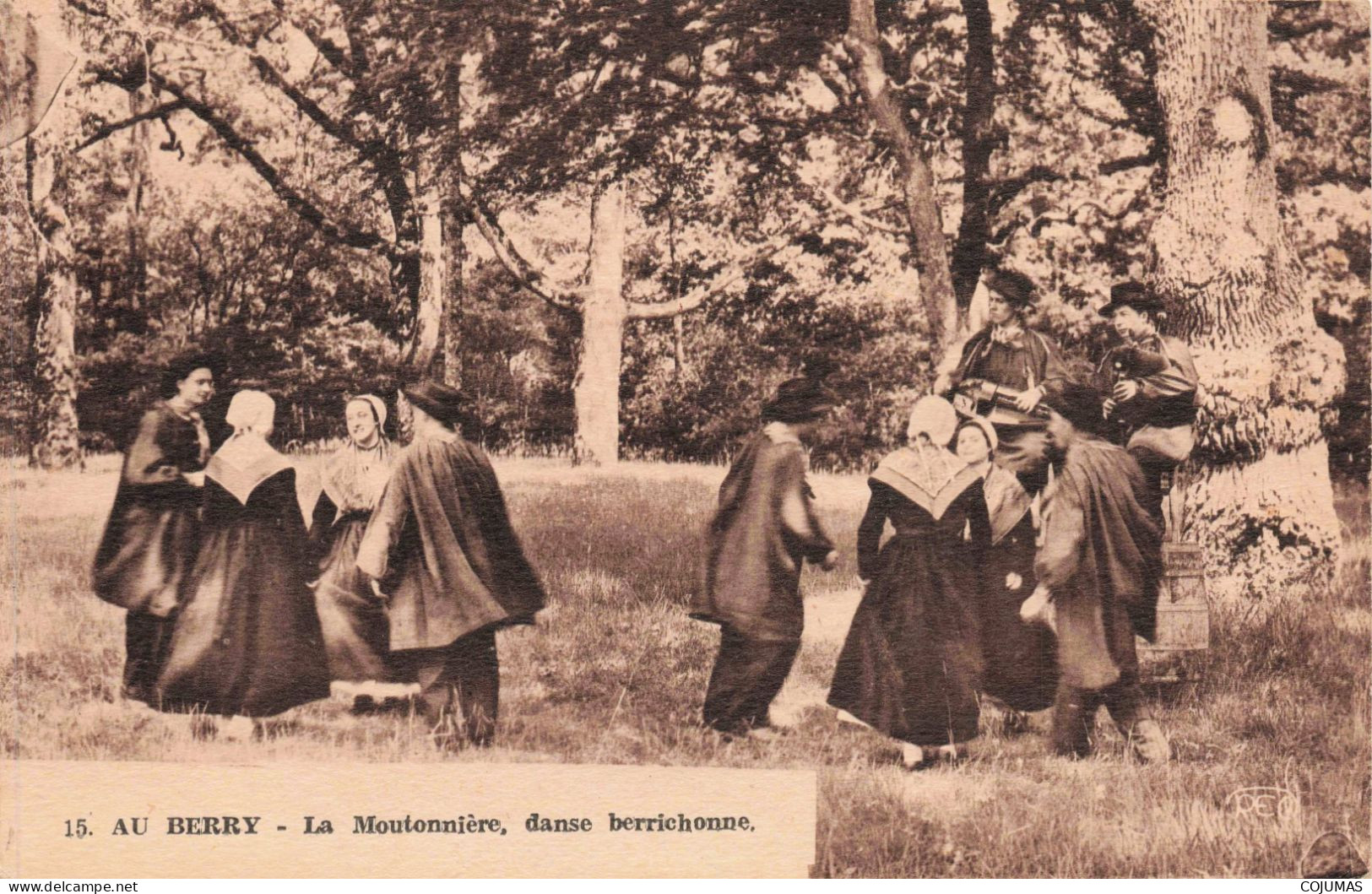 FOLKLORE _S21548_ Au Berry - La Moutonnière - Danse Berrichonne - Danses