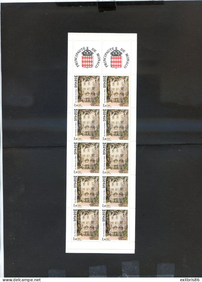 CARNET MONACO    Ref 120923 - Postzegelboekjes