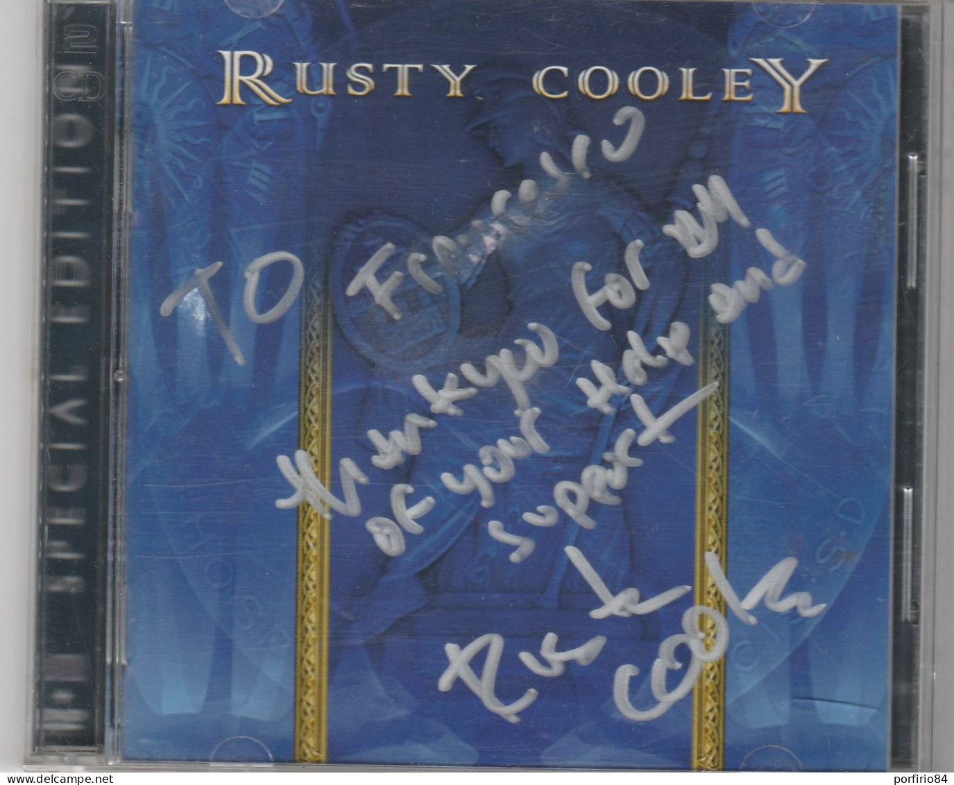 RUSTY COOLEY SPECIAL EDITION 2008 RARO CD AUTOGRAFATO DALL'AUTORE - Otros - Canción Inglesa