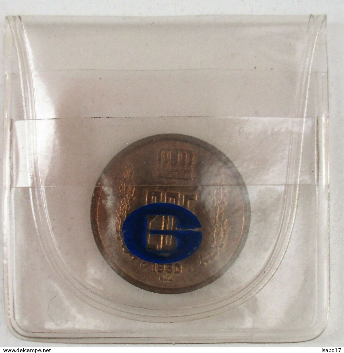 20 Francs 1980 Münze Aus Luxemburg "Grand Duc Jean" , Aluminum-Bronze - Luxembourg