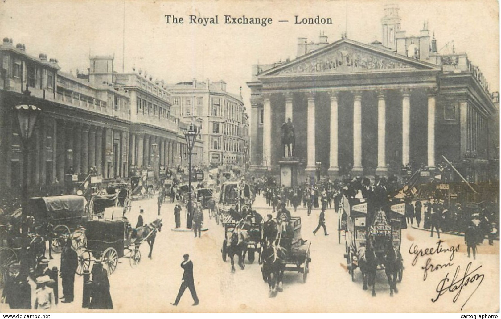 UK England London Royal Exchange - Hyde Park