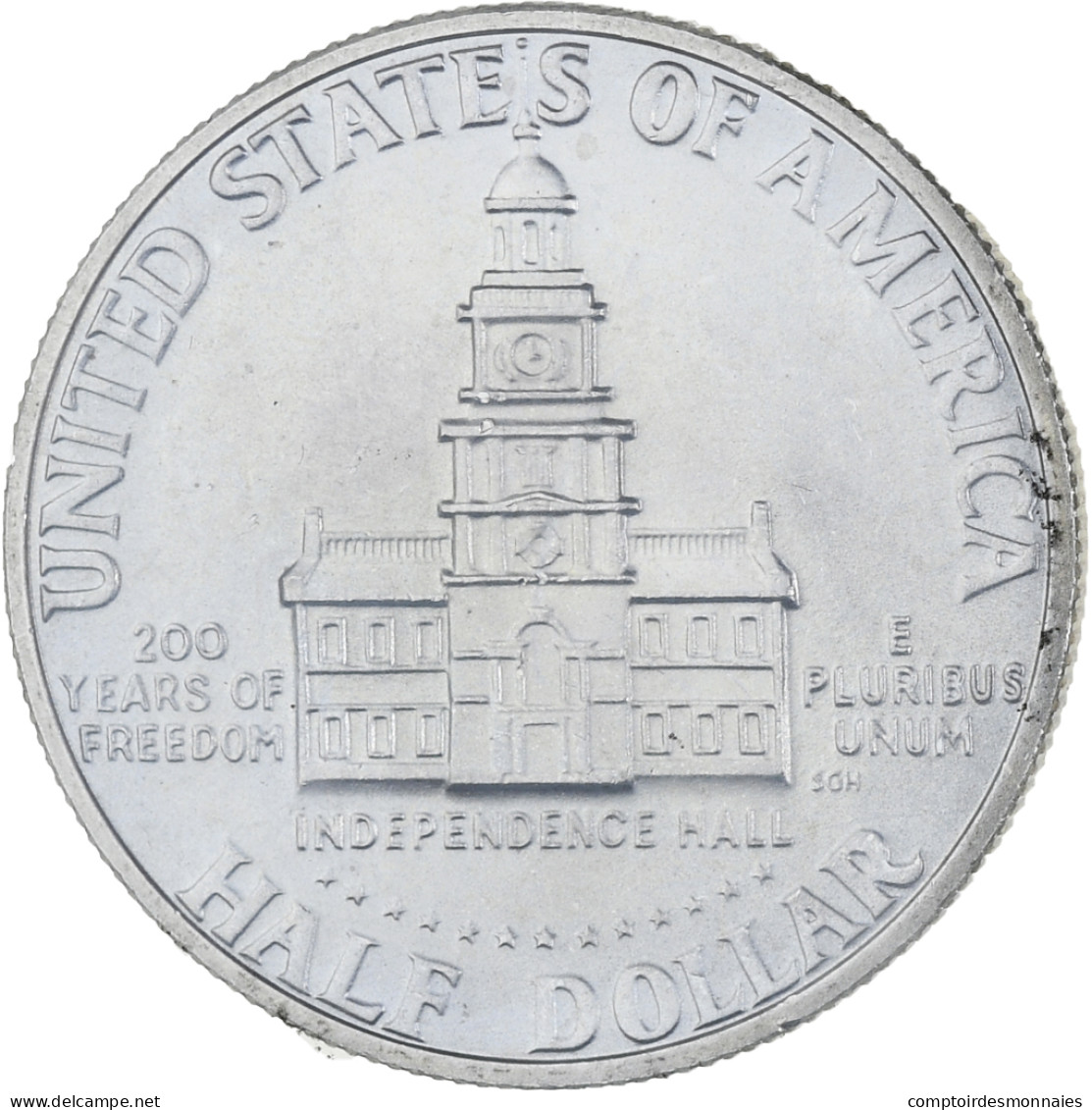 États-Unis, Kennedy Bicentennial, Half Dollar, 1976, San Francisco, FDC - 1964-…: Kennedy