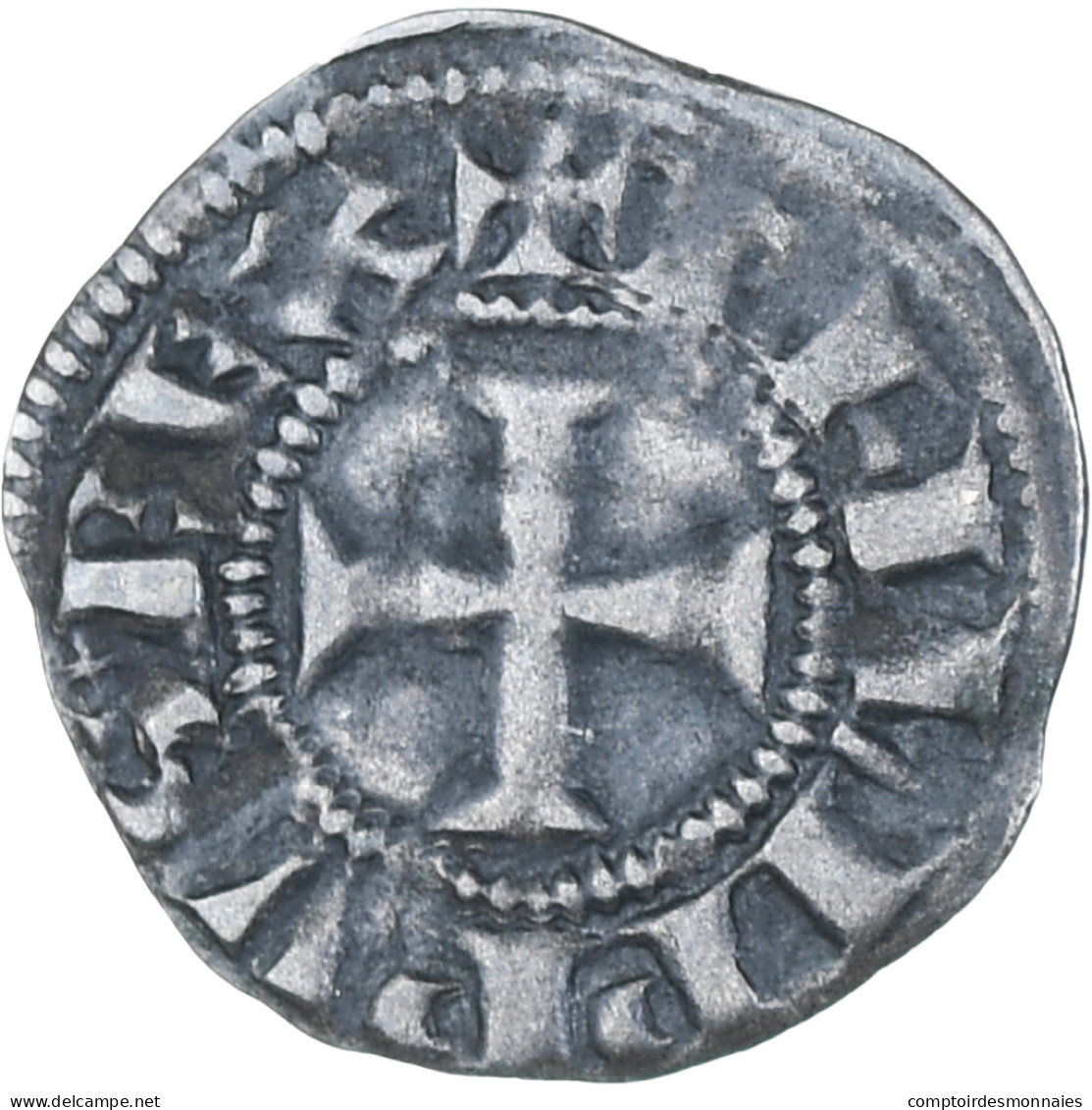 France, Philippe IV Le Bel, Obole Tournois, TTB+, Billon, Duplessy:224 - 1285-1314 Philipp IV Der Schöne