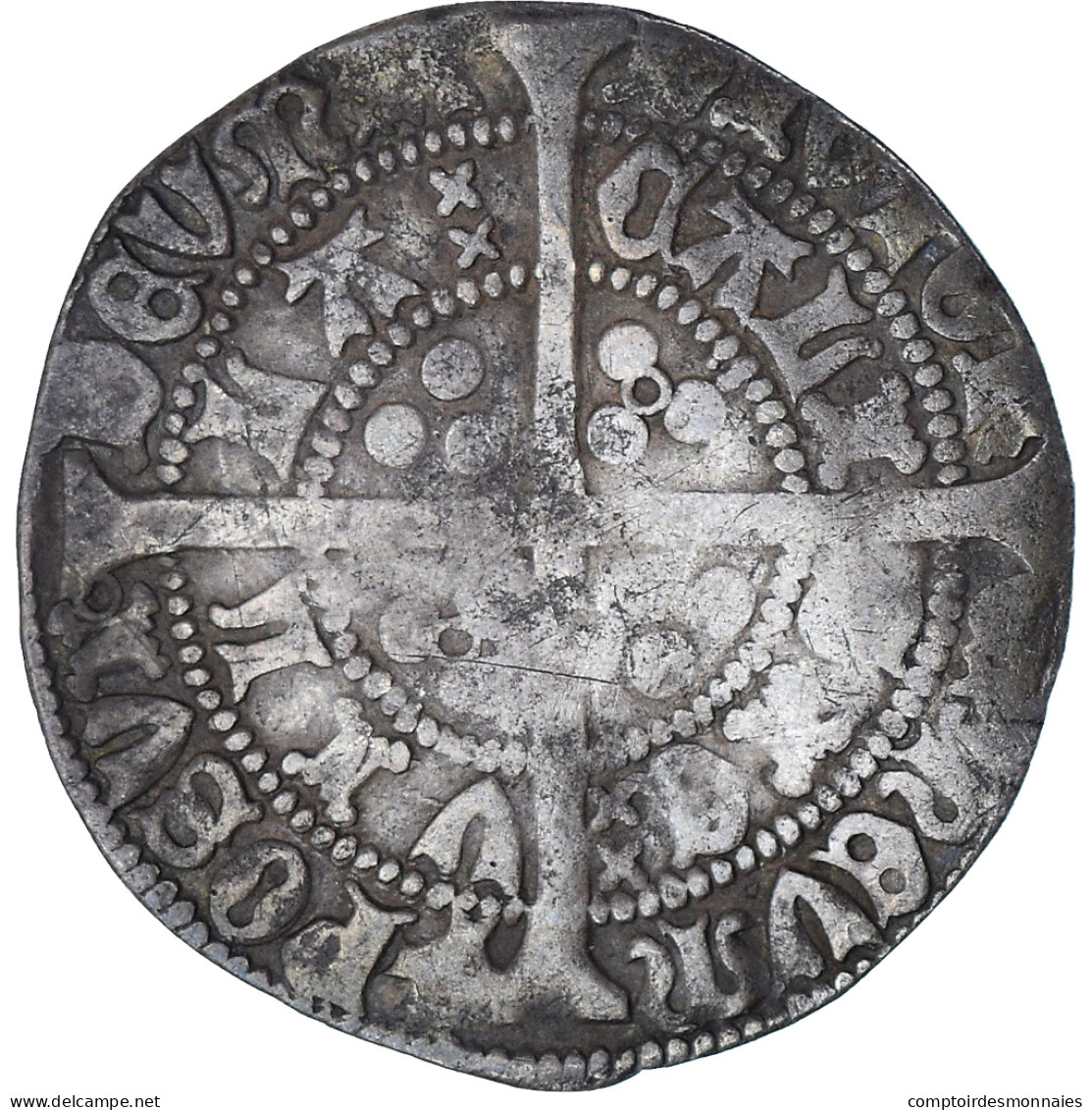 Grande-Bretagne, Henry VI, Gros, 1422-1427, Calais, TB+, Argent, Spink:1836 - 1066-1485 : Late Middle-Age