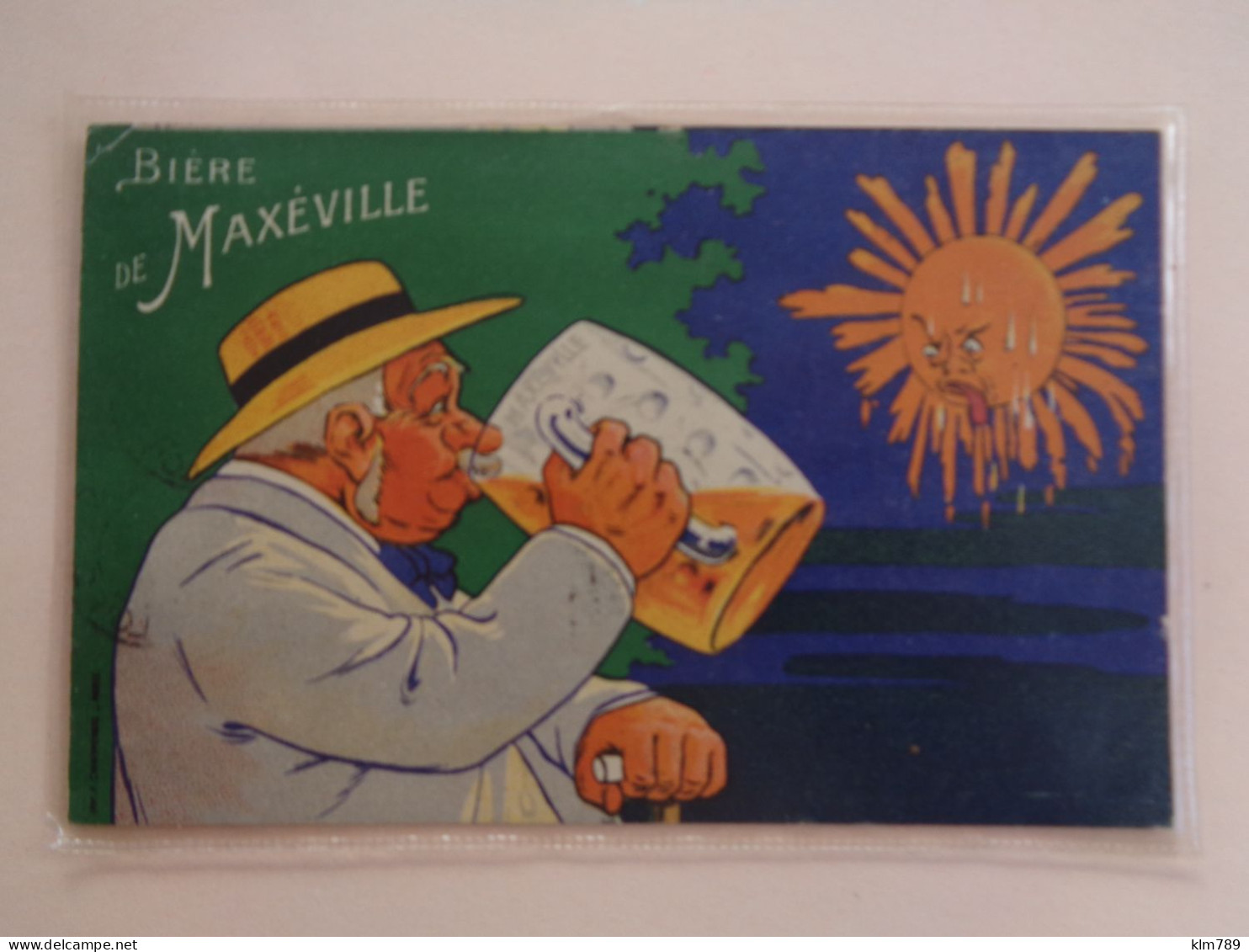 54 - Meurthe Et Moselle - Bière De Maxéville - Publicité - Houblons - - Maxeville