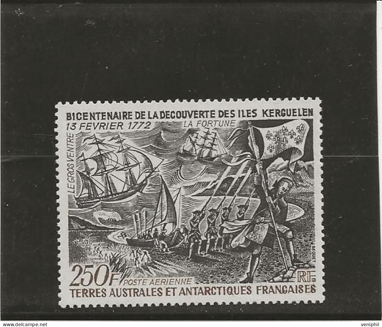 T.A.A.F - POSTE AERIENNE N° 28 NEUF TRES INFIME CHARNIERE - ANNEE 1972  -COTE:145 € - Neufs