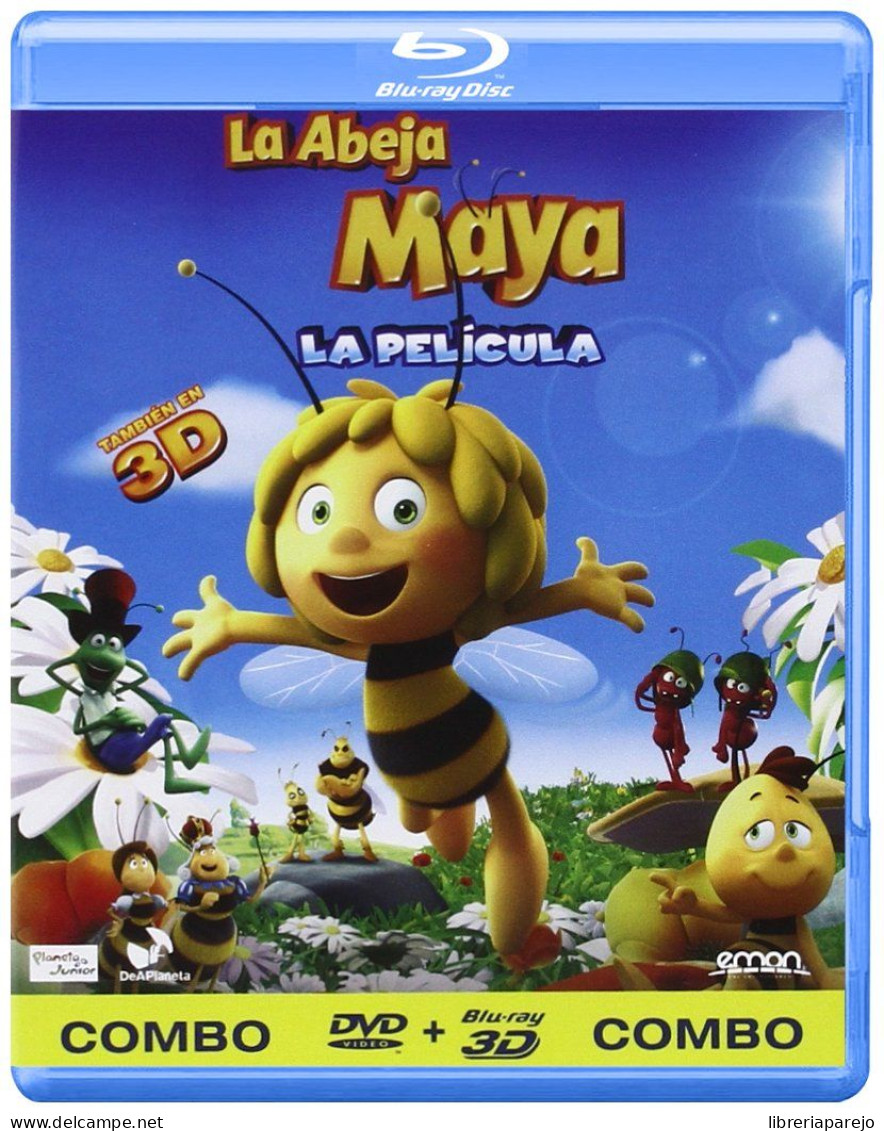 La Abeja Maya La Pelicula Dvd + Blu Ray 3d Nuevo Precintado - Autres Formats