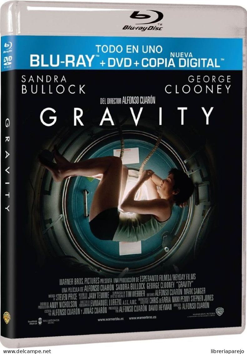 Gravity Blu Ray + Dvd Nuevo Precintado - Autres Formats