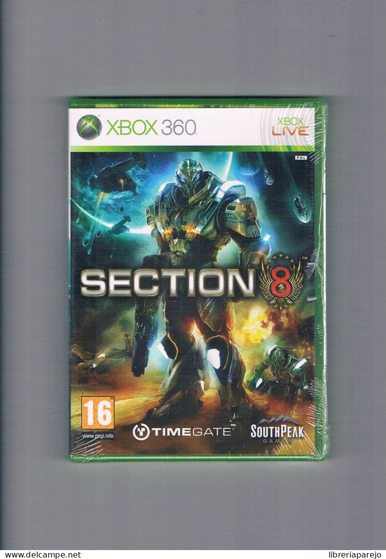 Section 8 Xbox 360 Videojuego Nuevo Precintado - Xbox 360