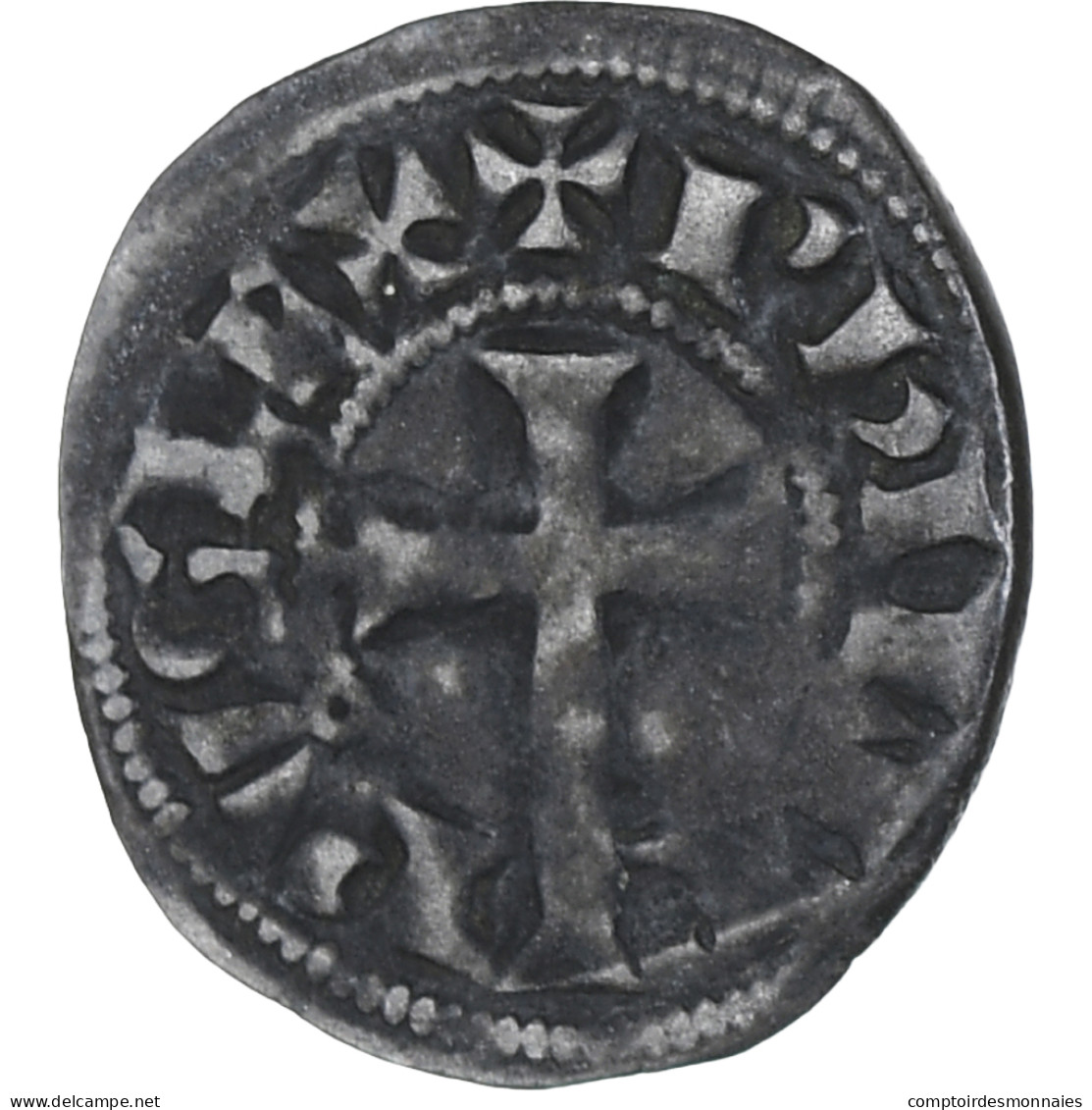 France, Philippe IV Le Bel, Obole Bourgeoise, TTB, Billon, Duplessy:233 - 1285-1314 Philipp IV Der Schöne