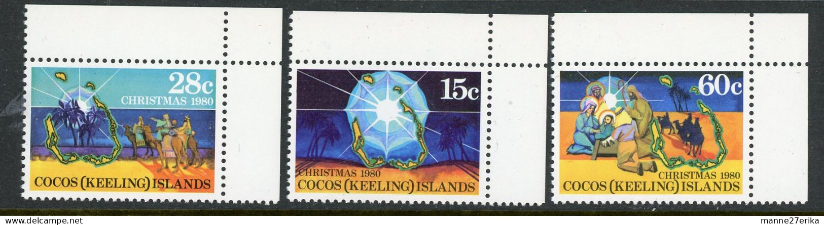 Cocos Island  1980 MNH Christmas - Cocos (Keeling) Islands
