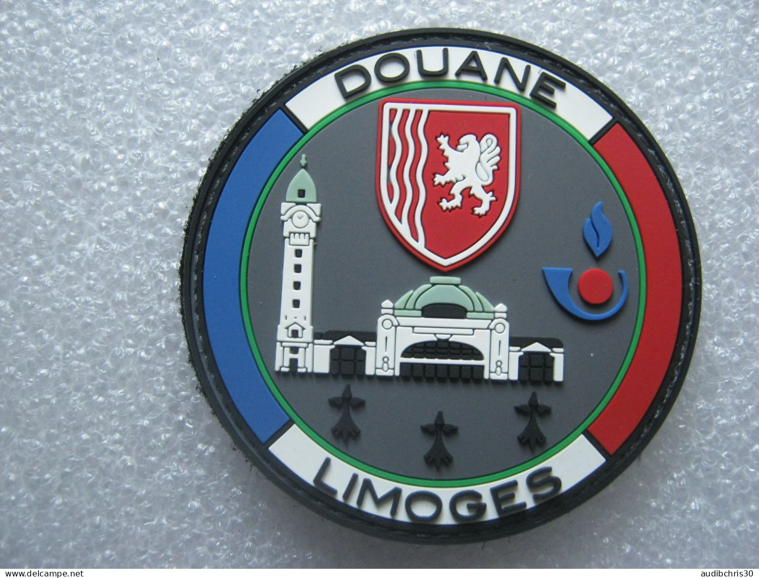 COLLECTION GEND. DOUA. DE LIMOGES (EN PVC) SUR SCRATCH 80MM - Policia