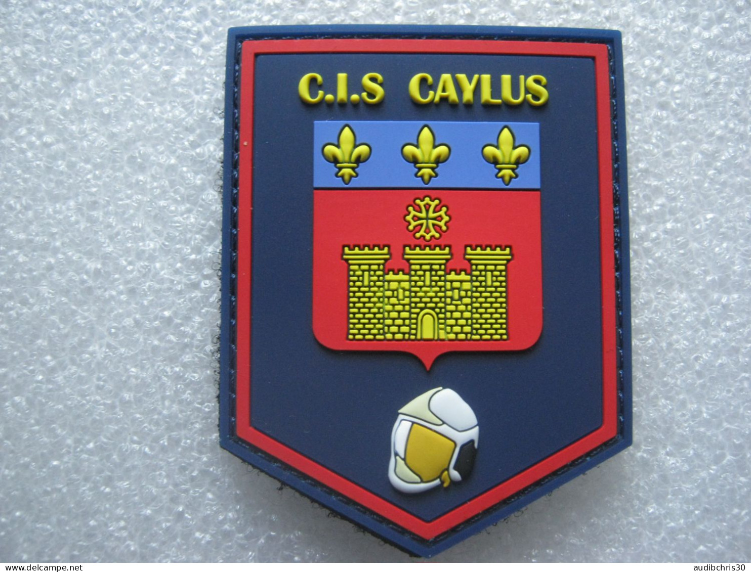 COLLECTION DES SAPEURS POMPIERS (EN PVC)  C.I.S DE CAYLUS SUR SCRATCH - Pompiers