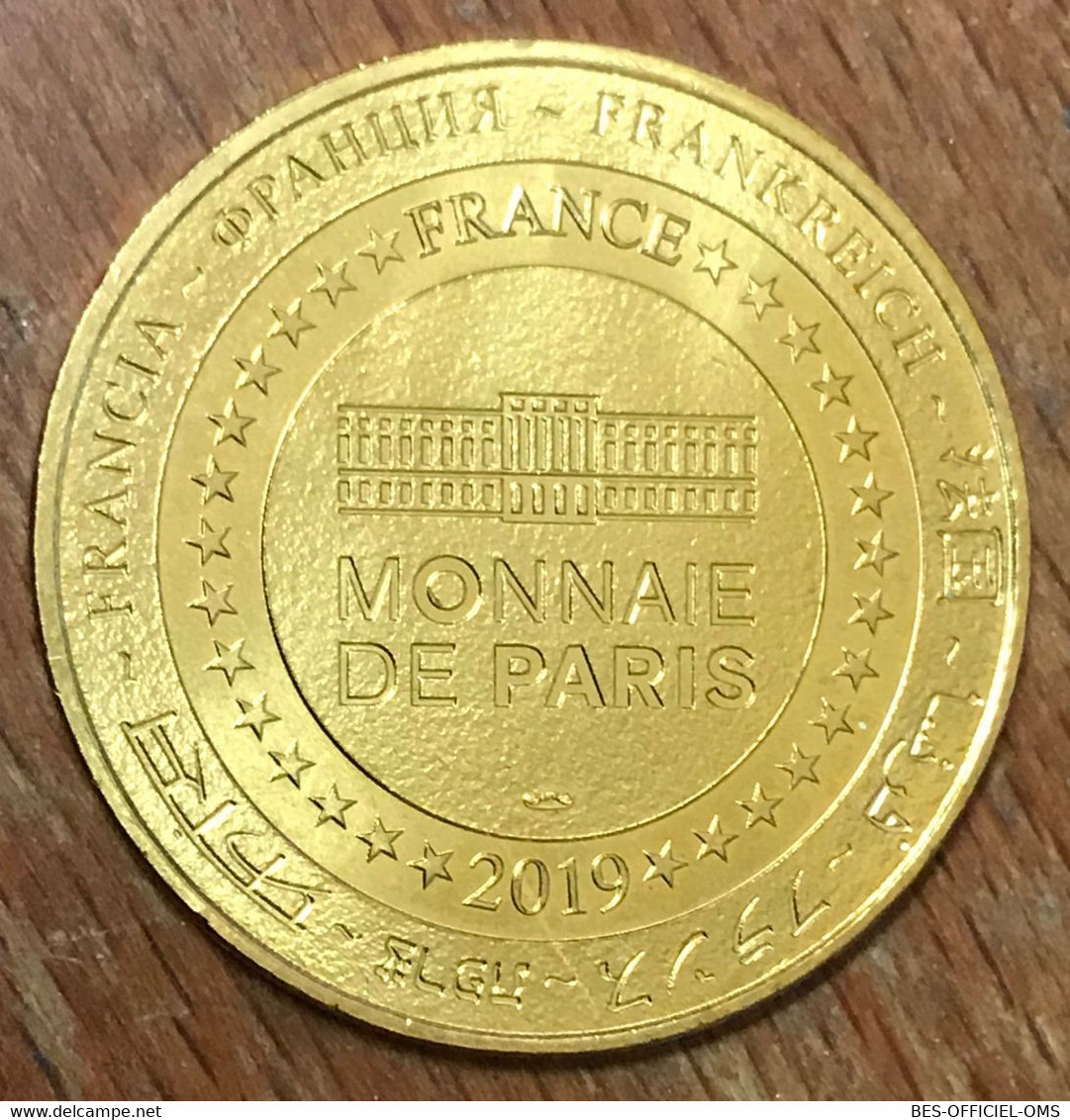 75005 CHANCELLERIE DES UNIVERSITÉS DE PARIS MDP 2019 MÉDAILLE SOUVENIR MONNAIE DE PARIS JETON TOURISTIQUE MEDALS TOKENS - 2019