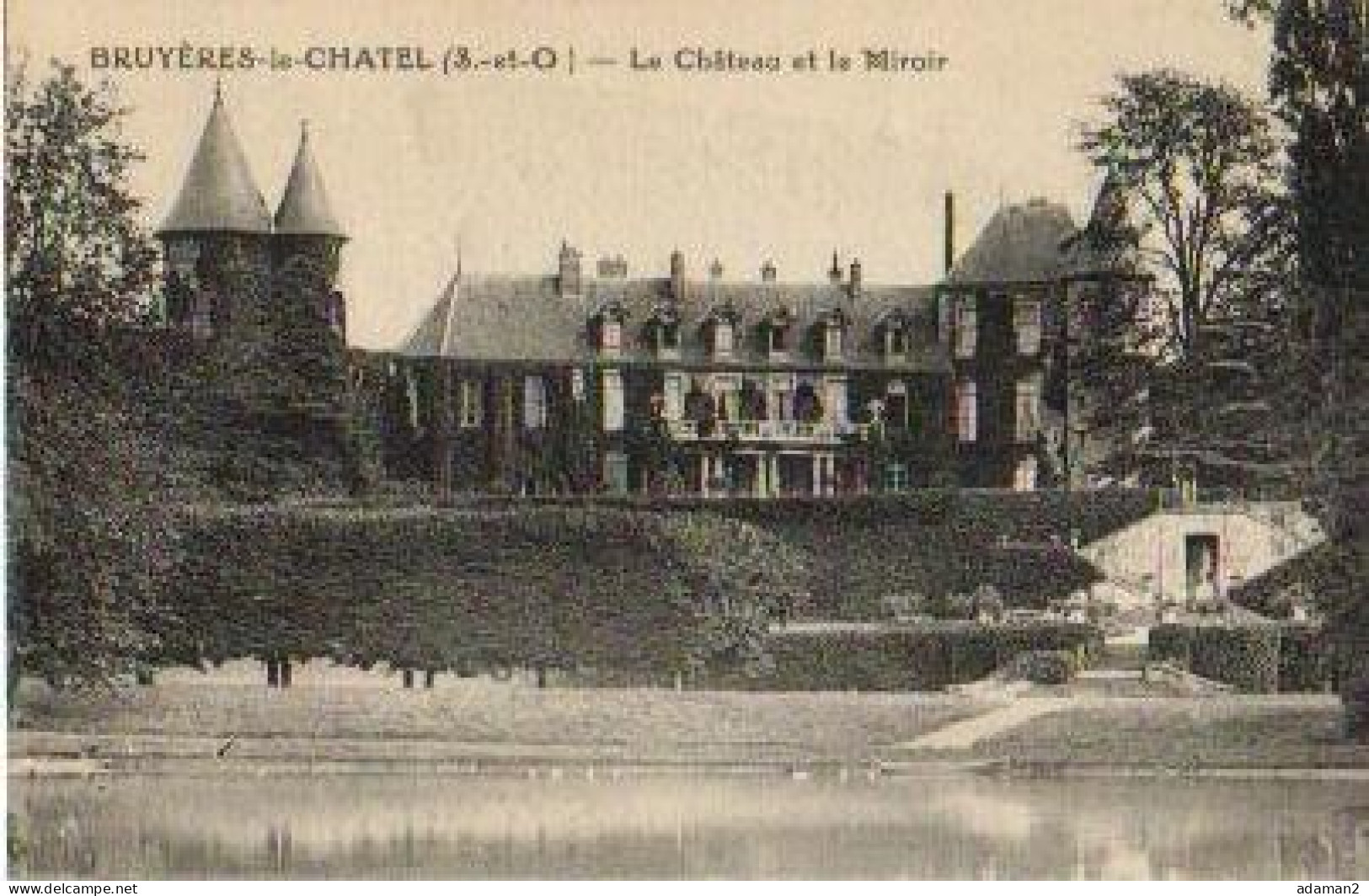 BRUYERES LE CHATEL.Le Chateau Et Le Miroir - Bruyeres Le Chatel