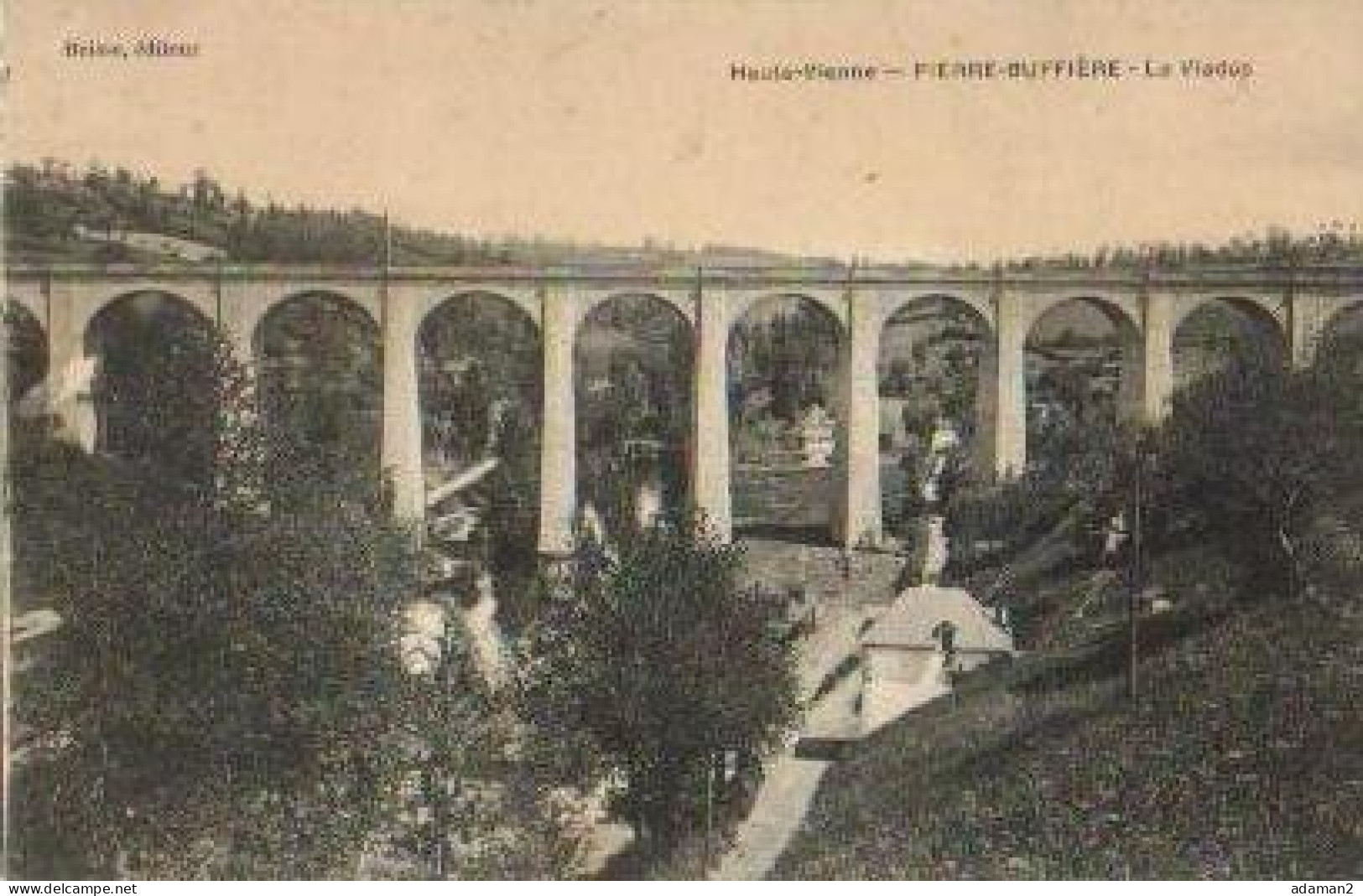 PIERRE BUFFIERE.Le Viaduc - Pierre Buffiere