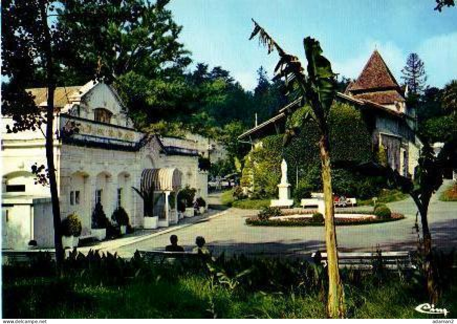 BARBOTAN LES THERMES.Le Parc Des Bains De Boue - Barbotan