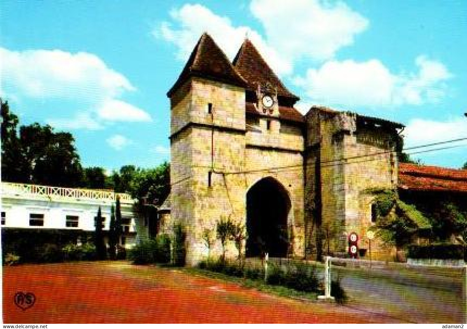 BARBOTAN LES THERMES.L'église - Barbotan