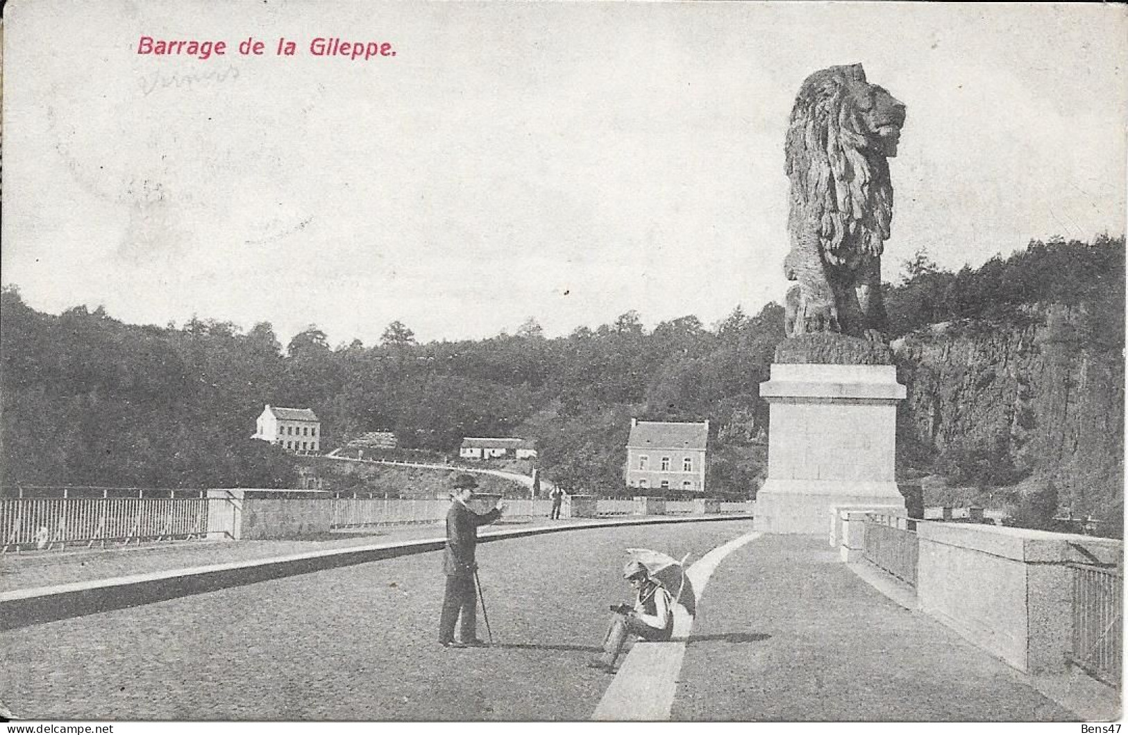 Jalhay Barrage De La Gileppe  27-8-1907 - Jalhay